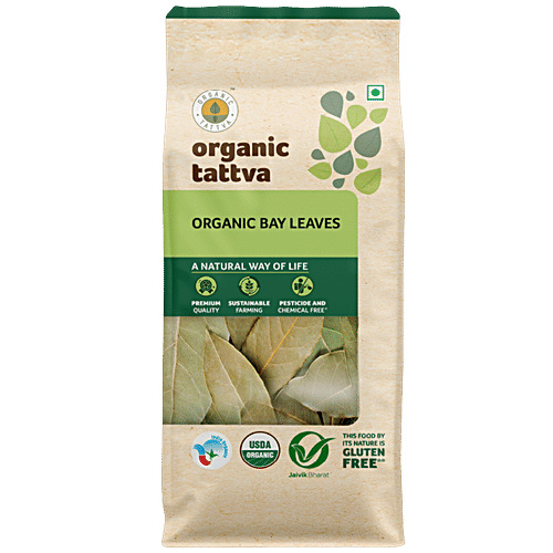 Organic Bay Leaves - Natural, Vegan, Gluten-Free & No Additives|1.76Oz|0.11lbs