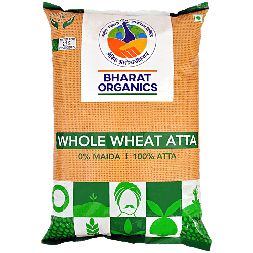 Whole Wheat Pure Organic Atta|176Oz|11lbs