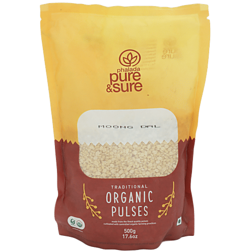 Organic - Moong Daal|17.6Oz|1.1lbs