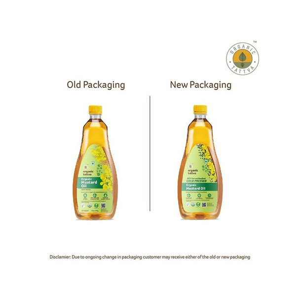 Organic Tattva Organic Mustard Oil|35.2Oz|2.2lbs
