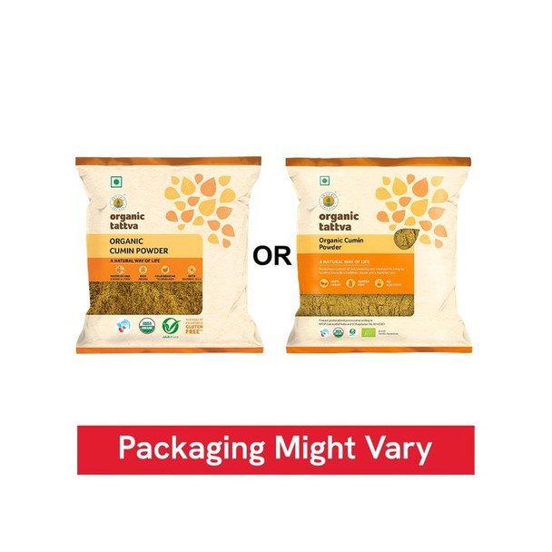 Organic Tattva Organic Cumin Powder / Jeera Powder|3.52Oz|0.22lbs