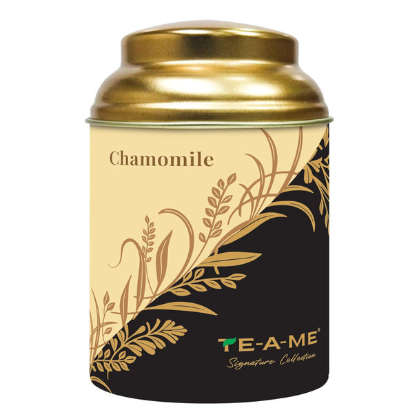 TE-A-ME Chamomile Loose Leaf Tea Tin Chamomile Chamomile Tea For Sleep | 50 Grams | 1.76 oz [Fittuber Recs]