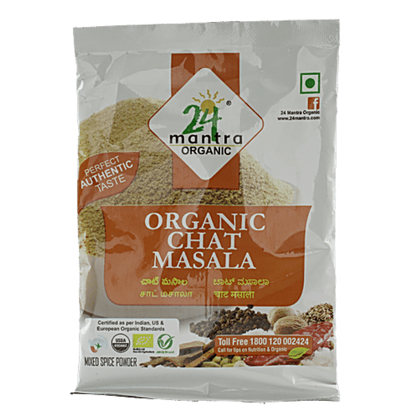 24 Mantra Organic Chat Masala|50 g