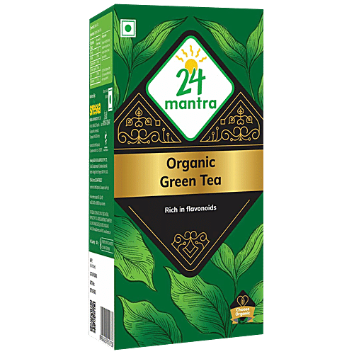 24 Mantra Organic Green Tea|100 g