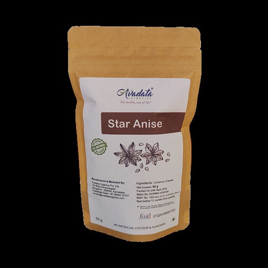 AVADATA ORGANICS Star Anise|50 g