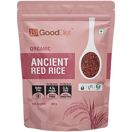 bb Gooddiet Organic Ancient Red Rice|500 g