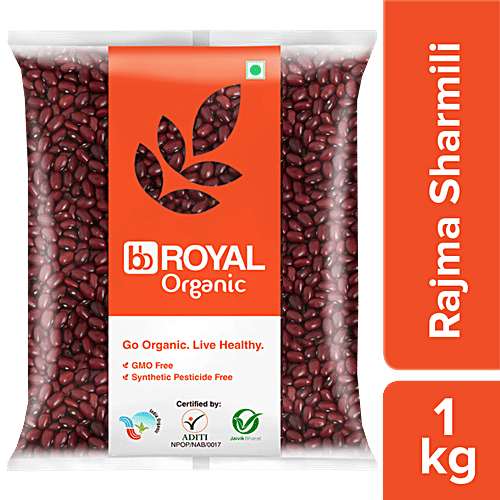 bb Royal Organic Rajma/Capparadavare Sharmili|1 kg