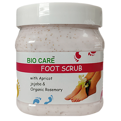Biocare Foot Scrub - With Apricot, Jojoba & Organic Rosemary|500 g