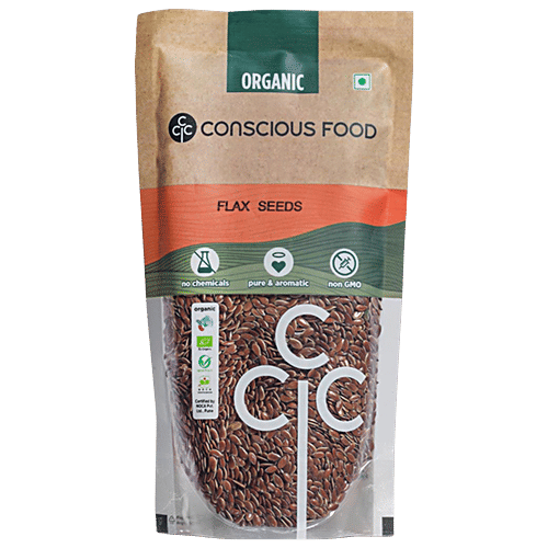 Conscious Food Flax Seeds - Organic|200 g