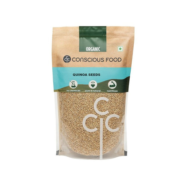 Conscious Food Organic Quinoa Seeds|340 g
