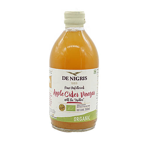 De Nigris Organic Apple Cider Vinegar with Mother|500 ml