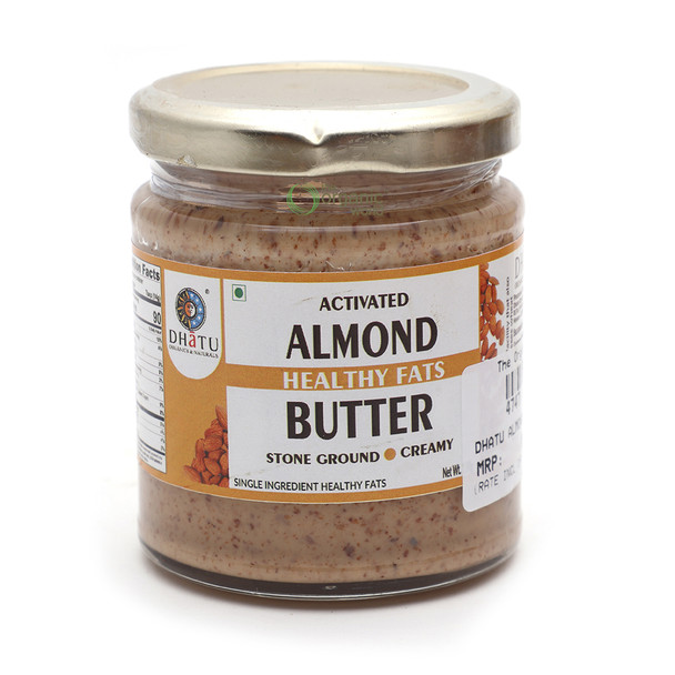 DHATU ORGANICS & NATURALS Almond Butter|150 g