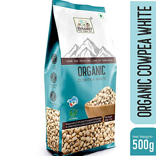 Jivamrit Organic Cowpea White|500 g