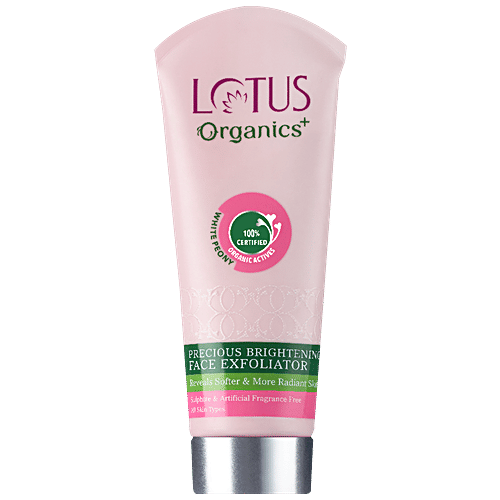 Lotus Organics+ Precious Brightening Face Exfoliator|100 g