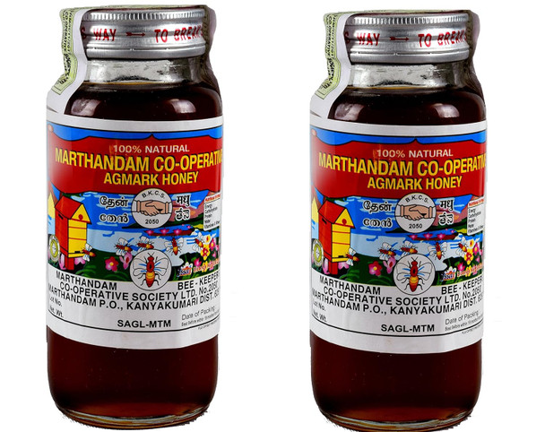 NATHAN HERBALS & ORGANICS Marthandam Co-Operative Agmark Honey - 1000Gm