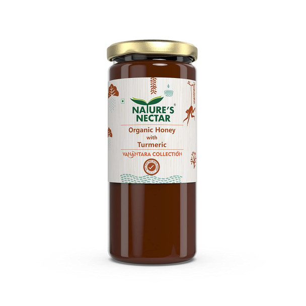 Nature's Nectar Organic Honey with Turmeric 325g