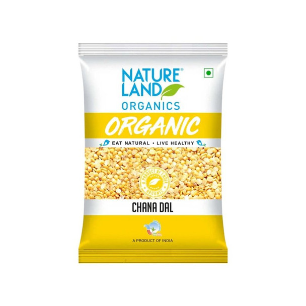 Natureland Organic Chana Dal|500 g