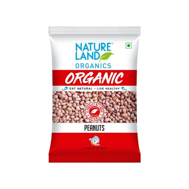 Natureland Organic Peanuts|500 g