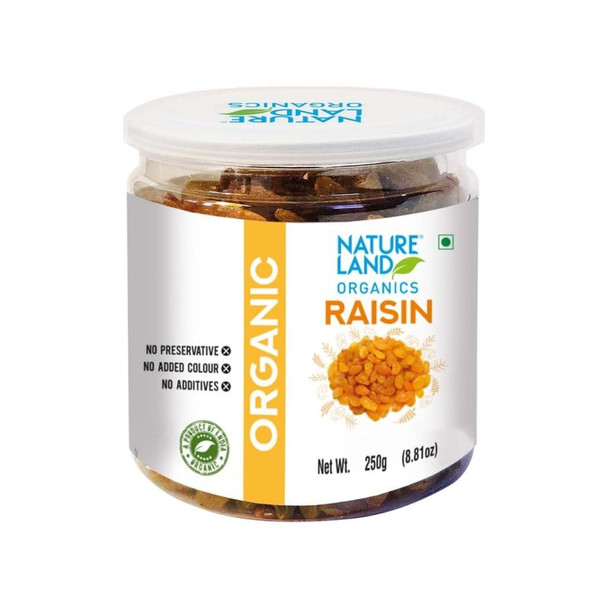 Natureland Organic Raisins|250 g