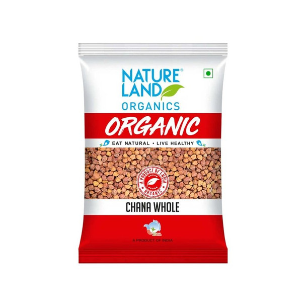 Natureland Organic Kala Chana Whole|500 g