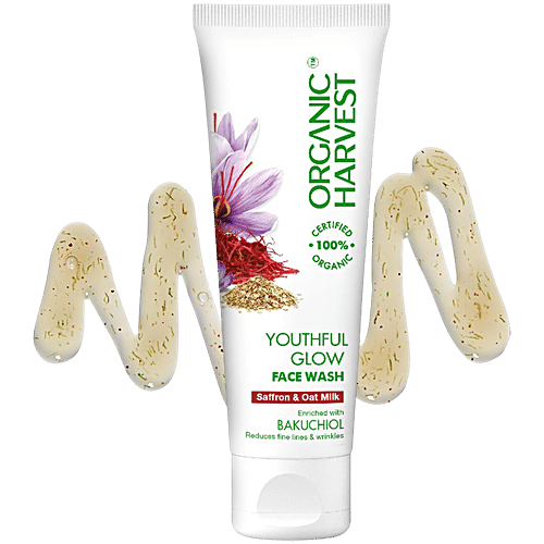 Organic Harvest Fresh & Glow Face Wash - Sulphate Free|100 g