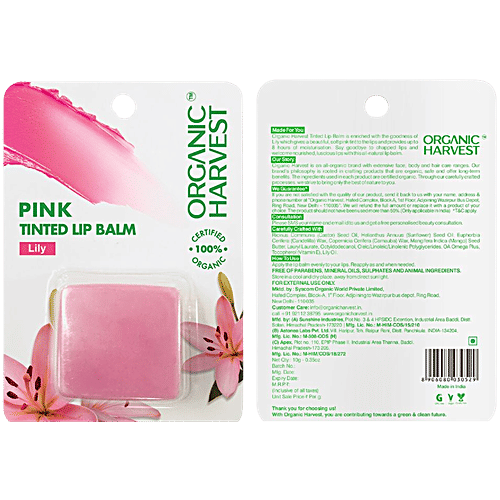 Organic Harvest Lily Color Lip Balm|10 g