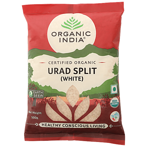 Organic India Urad Split - White, Improves Digestion|500 g
