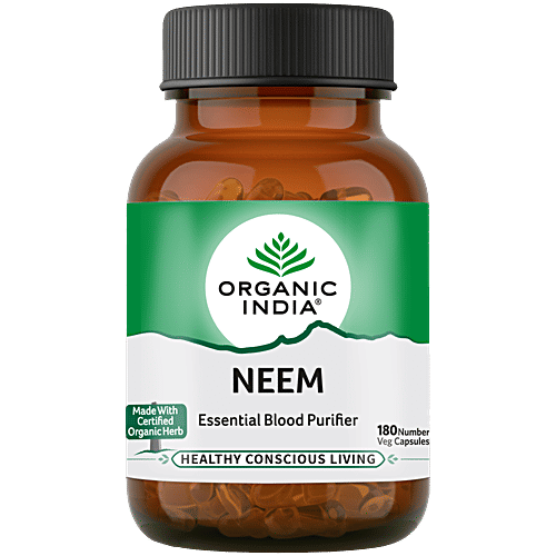 Organic India Neem Capsules|60 pcs