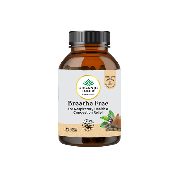 Organic India Breathe Free 180 Capsule