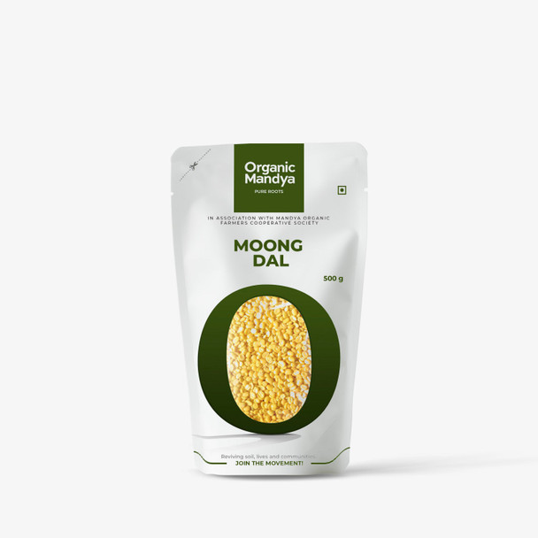 Organic Mandya Organic Moong Dal|500g