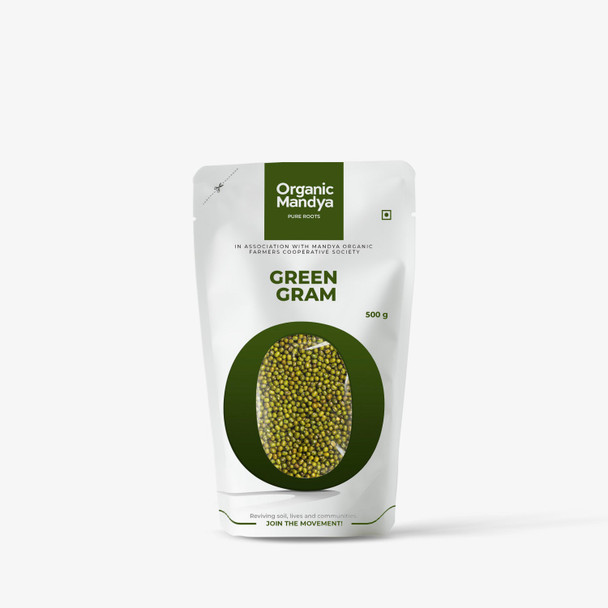 Organic Mandya Organic Green Gram|500g