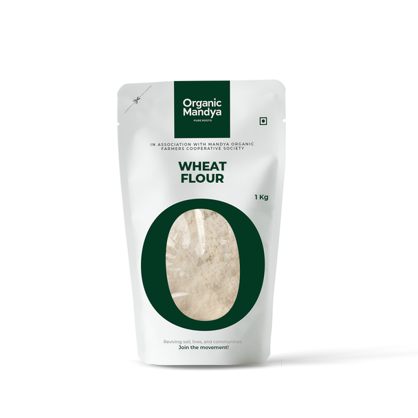 Organic Mandya Organic Wheat Flour|1kg