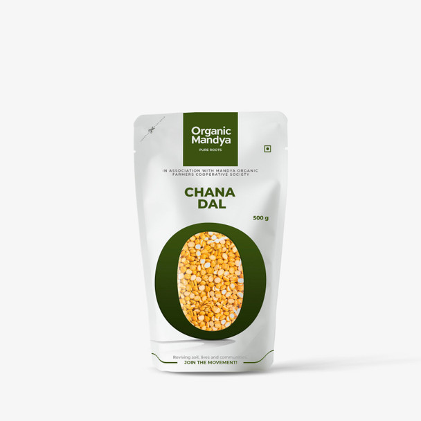Organic Mandya Organic Chana Dal|500g