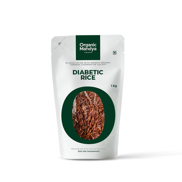Organic Mandya Organic Diabetic Rice|1kg