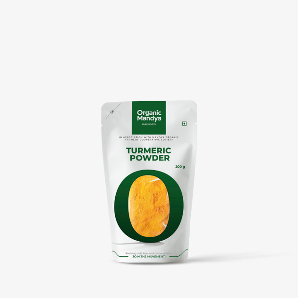 Organic Mandya Organic Turmeric Powder|200g
