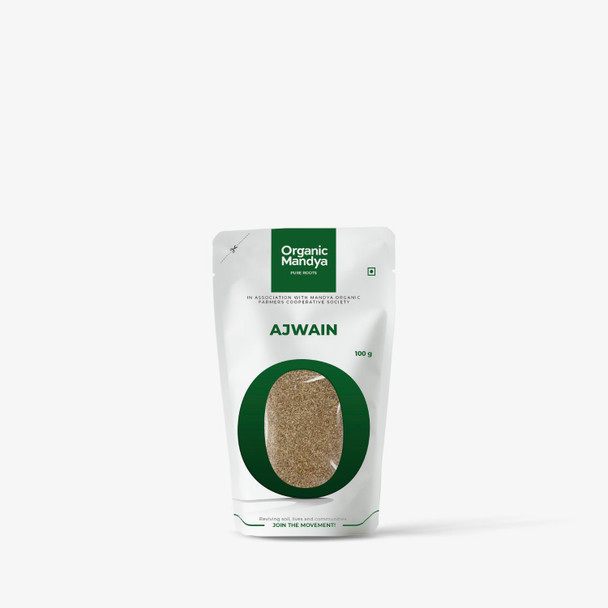 Organic Mandya Organic Ajwain|100g