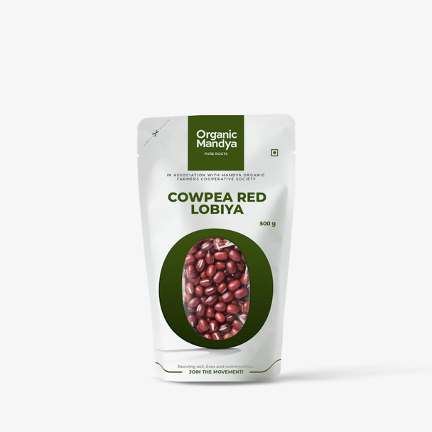 Organic Mandya Organic Cow Pea Red/ Red Lobiya|500g