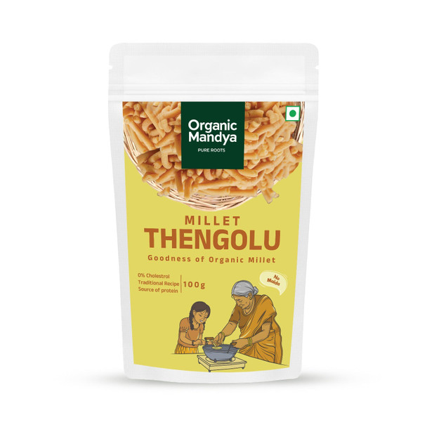 Organic Mandya Millet Thengolu|100g