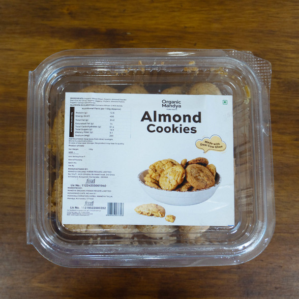 Organic Mandya Almond Cookie (100g)|100g
