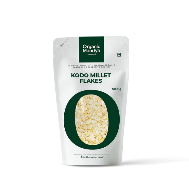 Organic Mandya Organic Kodo Millet Flakes|500g