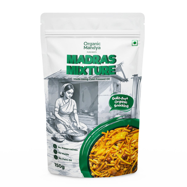 Organic Mandya Madras Mixture|150g