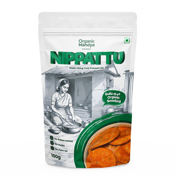 Organic Mandya Nippattu|150g