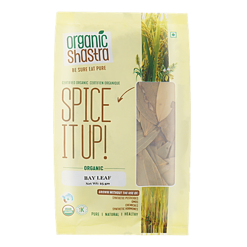 Organic Shastra BayLeaf/TejPattaWhole|25 g