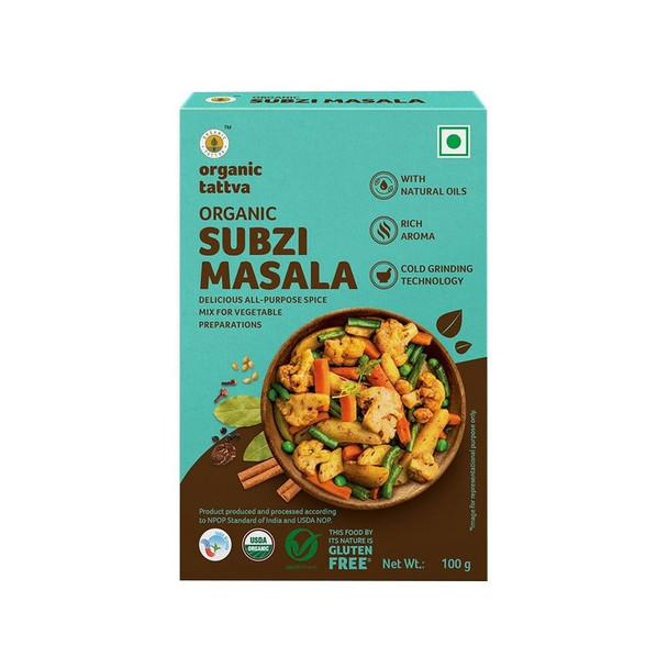 Organic Tattva Sabzi Masala|100 g