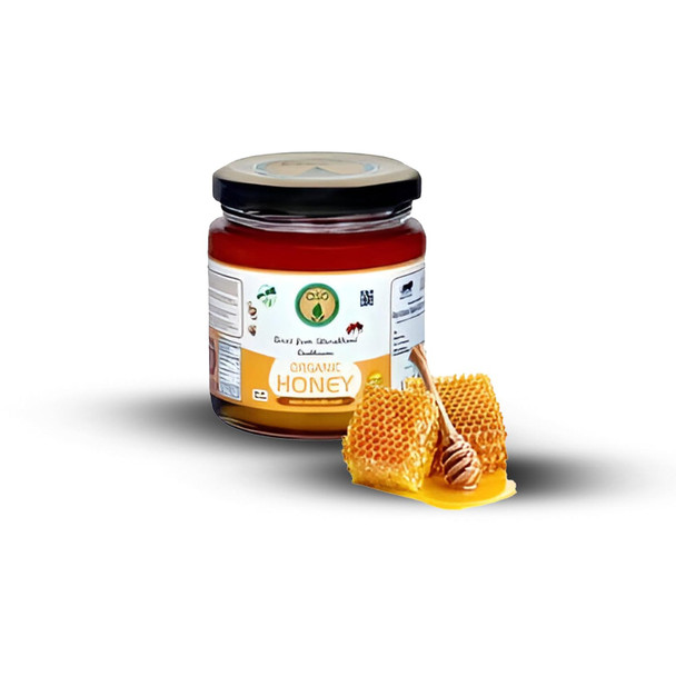 OSO Pure Organic Honey Natural Antioxidant Rich Forest Beehives Collection, 250g