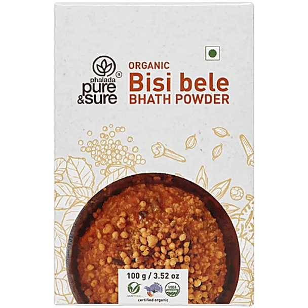 Phalada Pure & Sure Organic - Bisi Bele Bhath Powder|100 g