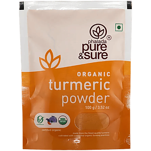 Phalada Pure & Sure Organic - Turmeric Powder|100 g