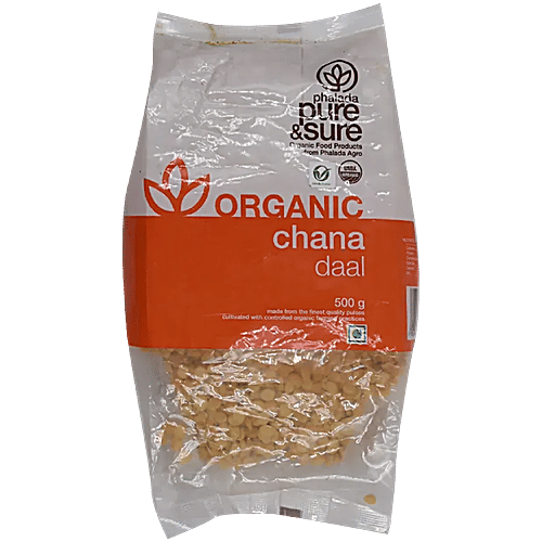 Phalada Pure & Sure Organic - Chana Daal|500 g