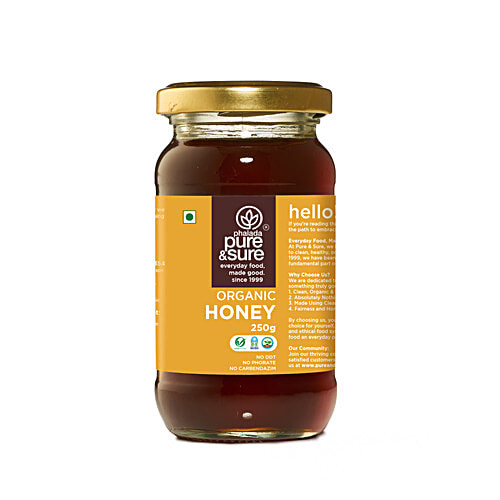 Phalada Pure & Sure Organic Honey|250 g
