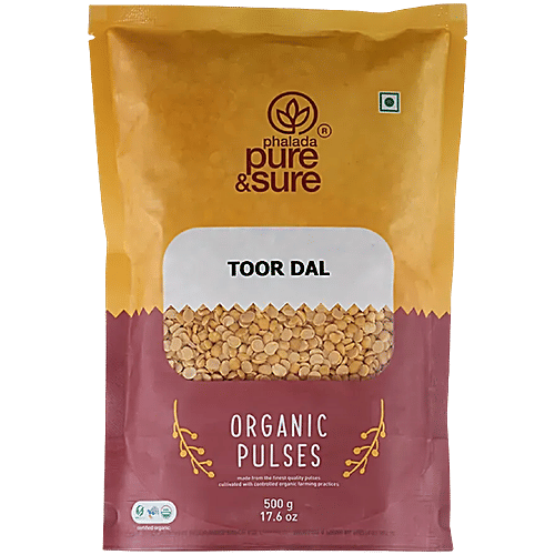 Phalada Pure & Sure Organic - Toor Daal|500 g